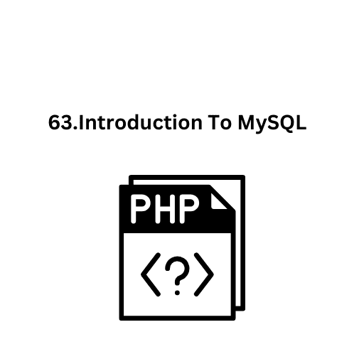 63.Introduction To MySQL